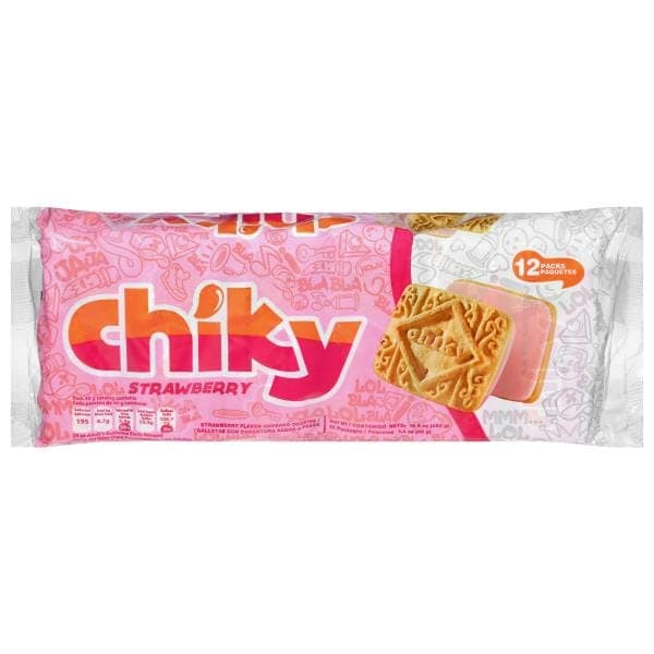 Chiky Cookies, Strawberry Dipped