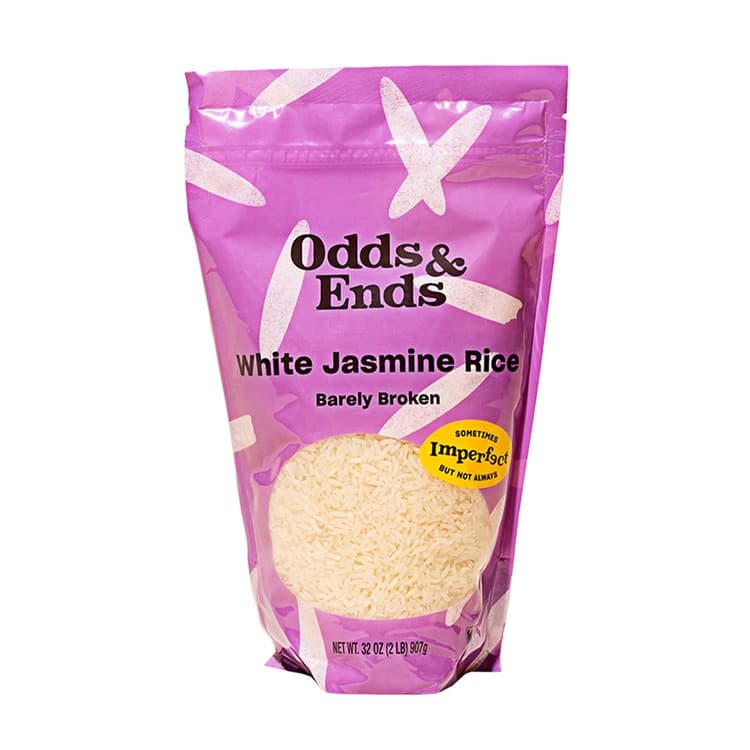 Odds & Ends Barely Broken White Jasmine Rice