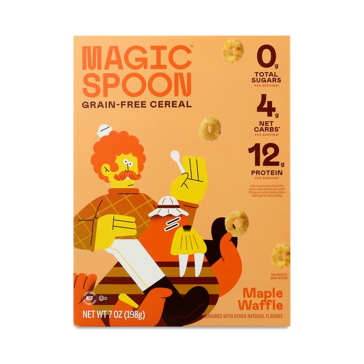 Magic Spoon Grain-Free Cereal Maple Waffle