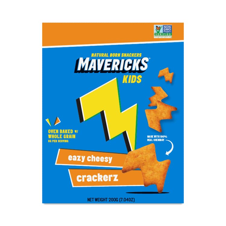 Mavericks Kids Eazy Cheesy Crackerz