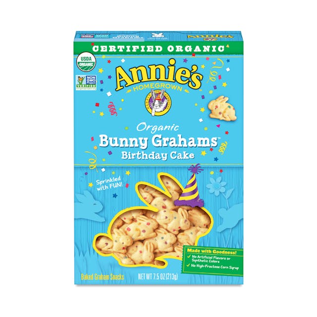 Is it Soy Free? Annie's Organic Birthday Cake Bunny Grahams