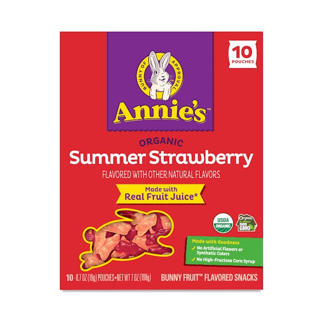 Is it Fish Free? Annie's Organic Summer Strawberry Fruit Snacks