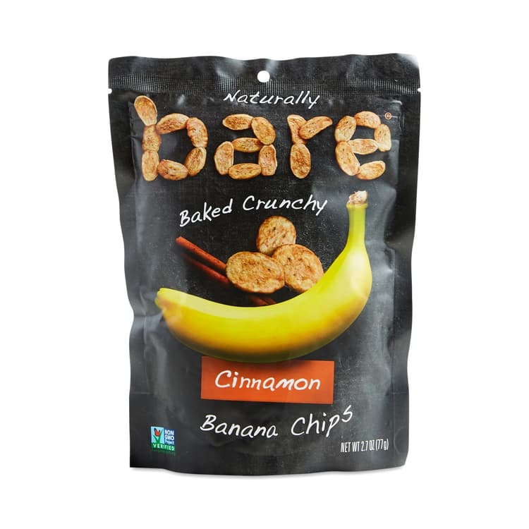 Bare Snacks Banana Chips, Cinnamon