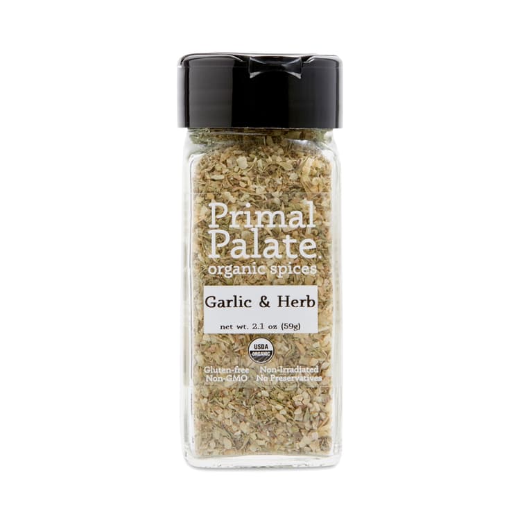 Primal Palate Seasoning, Garlic & Herb