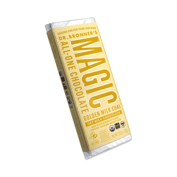 Dr. Bronner'S Magic All-One Oat Milk Chocolate 45%, Golden Milk Chai