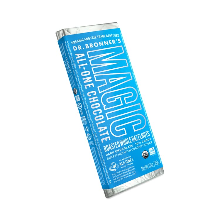 Magic All-One Chocolate, Roasted Whole Hazelnuts
