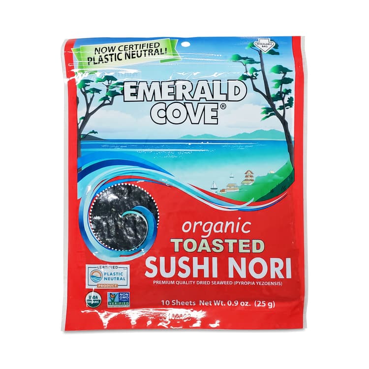 Emerald Cove Organic Pacific Toasted Sushi Nori