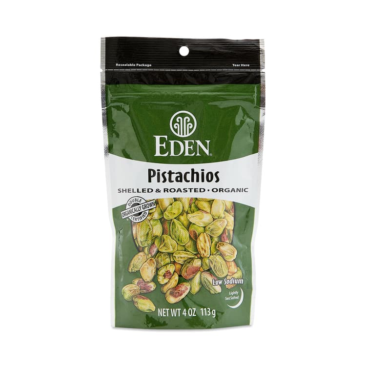 Eden Foods Organic Pistachios, Shelled, & Roasted