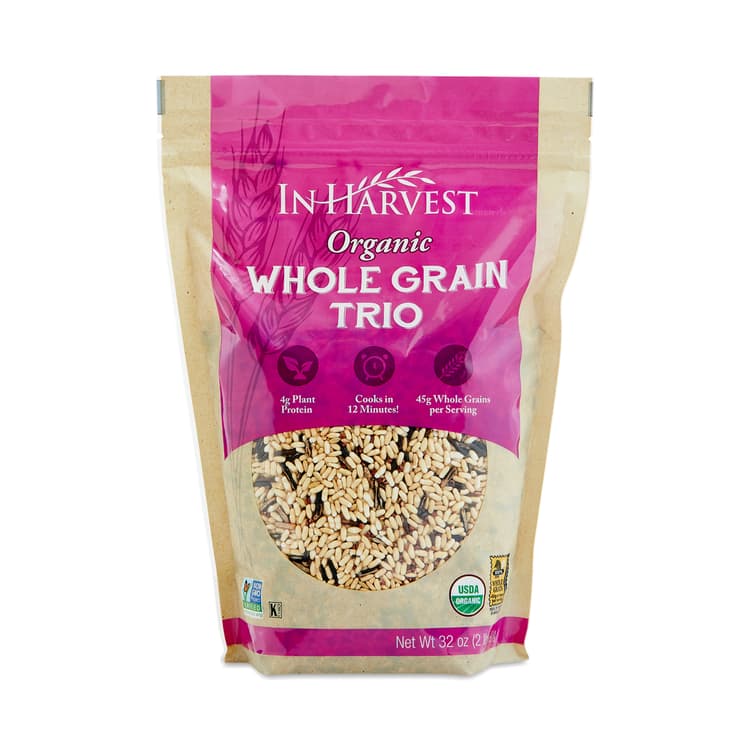 Organic 12 Minute Quick-Cook Whole Grain Trio (Wild Rice, Red Quinoa, Brown Rice