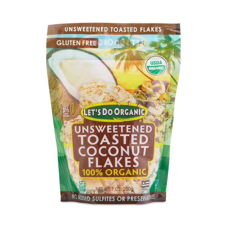 Let'S Do...Organic Toasted Coconut Flakes, Unsweetened