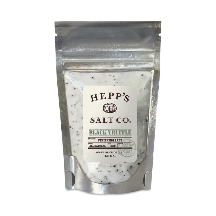 Hepp'S Salt Co. Black Truffle Finishing Sea Salt