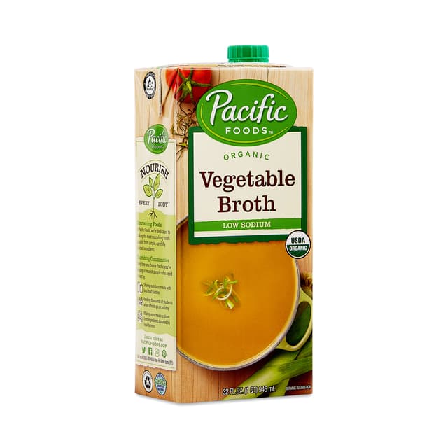 Pacific Foods Organic Low Sodium Vegetable Broth