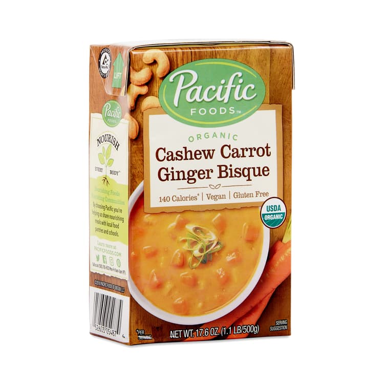 Cashew Carrot Ginger Bisque