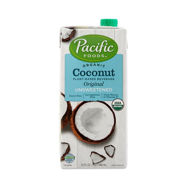 Is it Pecan Free? Pacific Foods Pacific Natural Foods Organic Original Unsweetened Coconut Beverage