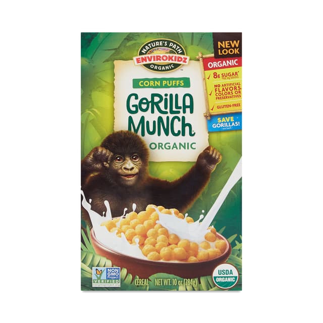 Is it High Fructose Corn Syrup Free? Nature's Path Envirokidz Organic Gorilla Munch Cereal