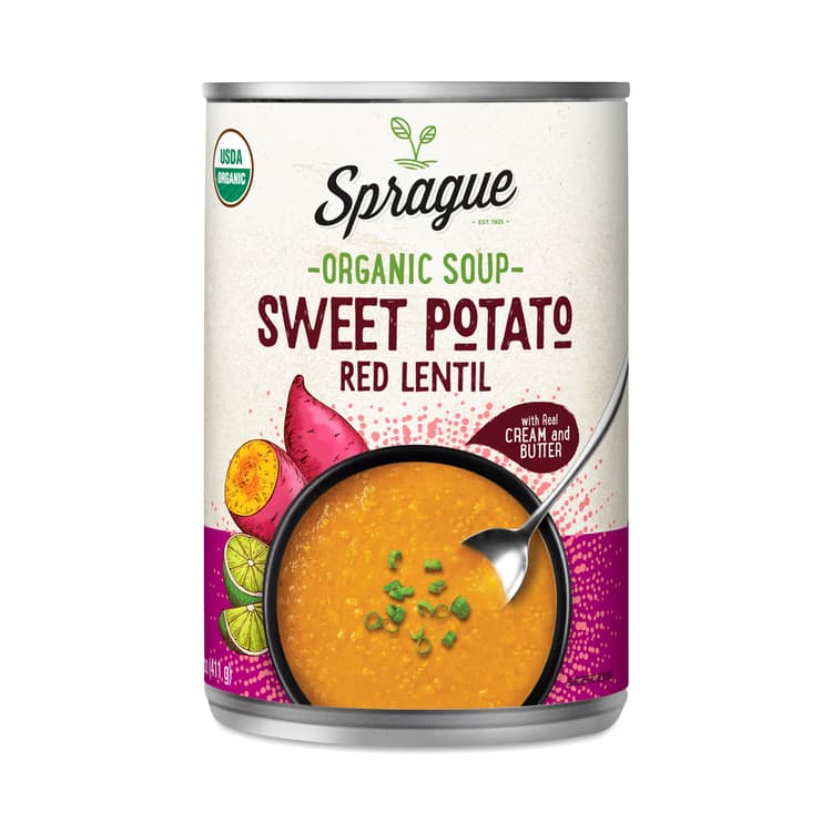 Organic Soup, Sweet Potato Red Lentil