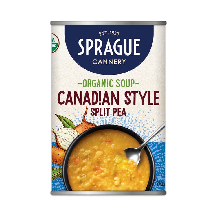 Sprague Organic Soup, Canadian Style Split Pea