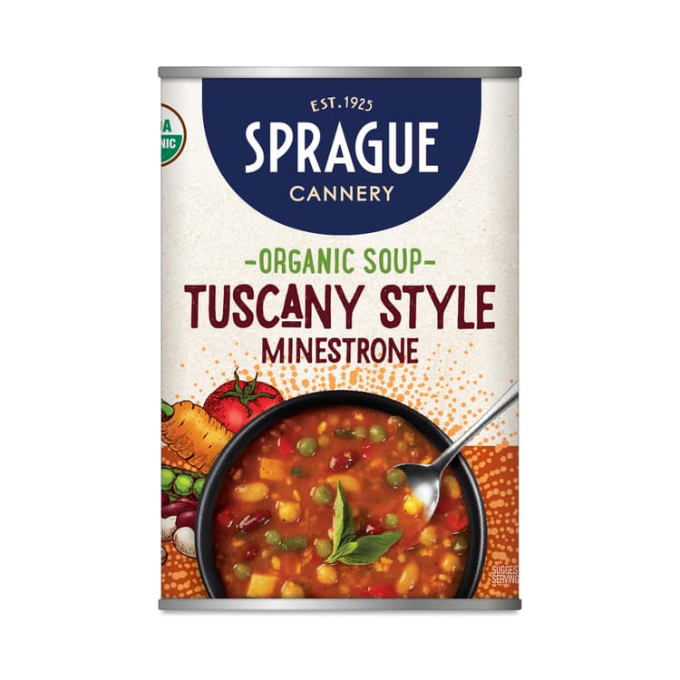Sprague Organic Soup, Tuscany Style Minestrone