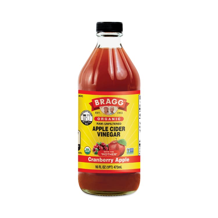 Bragg Organic Apple Cider Vinegar Enhanced, Cranberry Apple Vinegar