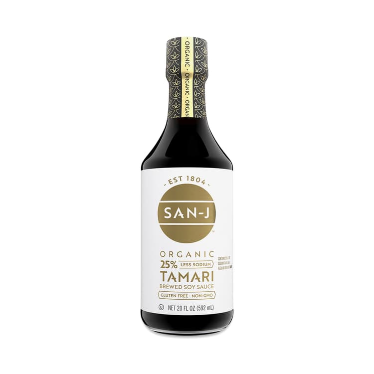 San-J Organic Tamari Gluten-Free Soy Sauce, Reduced Sodium