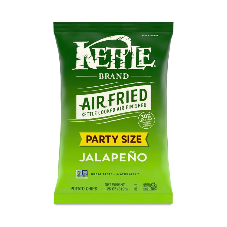 Kettle Brand Potato Chips Air Fried Jalapeno Kettle Chips