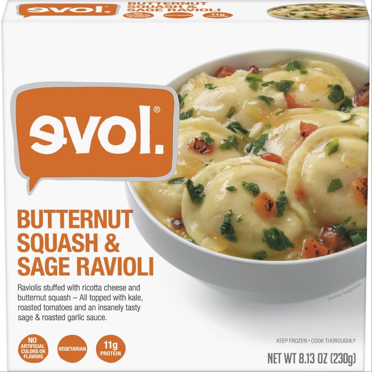Evol Butternut Squash & Sage Ravioli