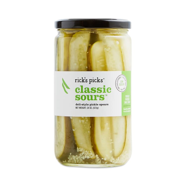 Rick'S Picks Classic Sours Deli Style Pickle Spears