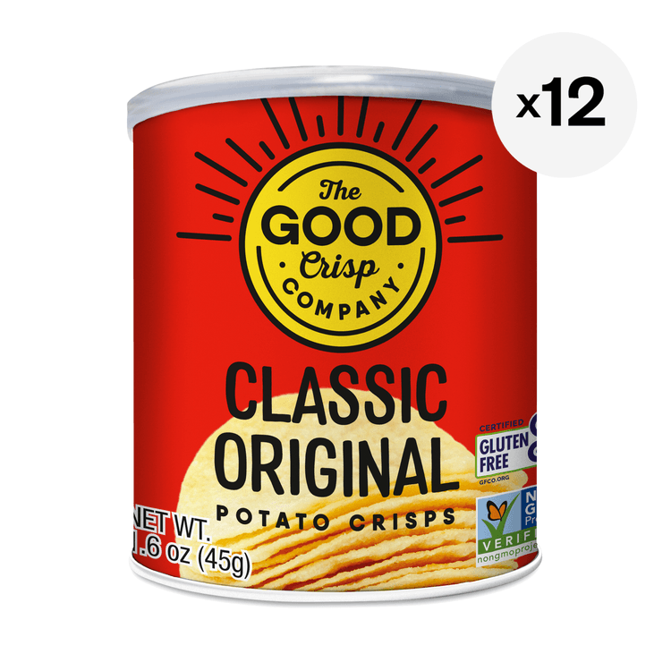 The Good Crisp Company Crisps, Original Mini Canisters