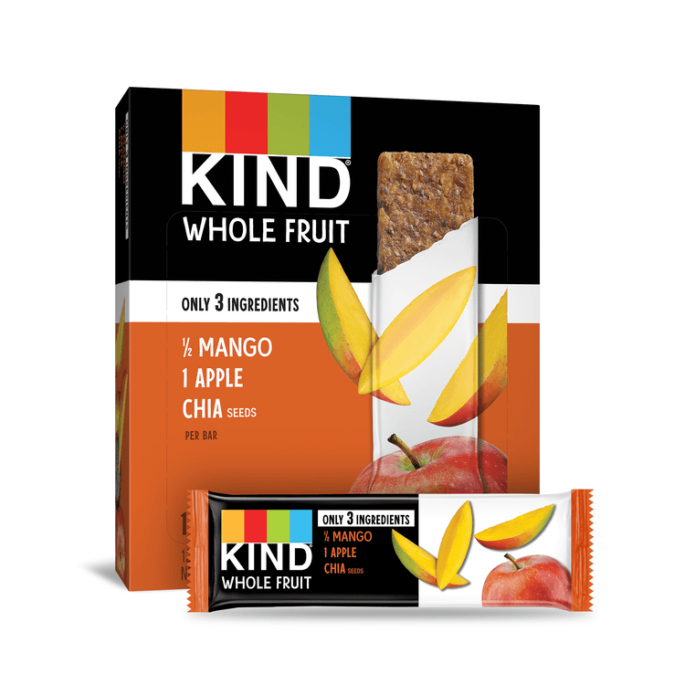 Mango Apple Chia Pressed Bars
