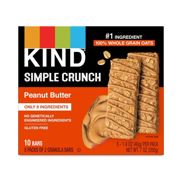 Is it Pistachio Free? Kind Peanut Butter Simple Crunch Granola Bar