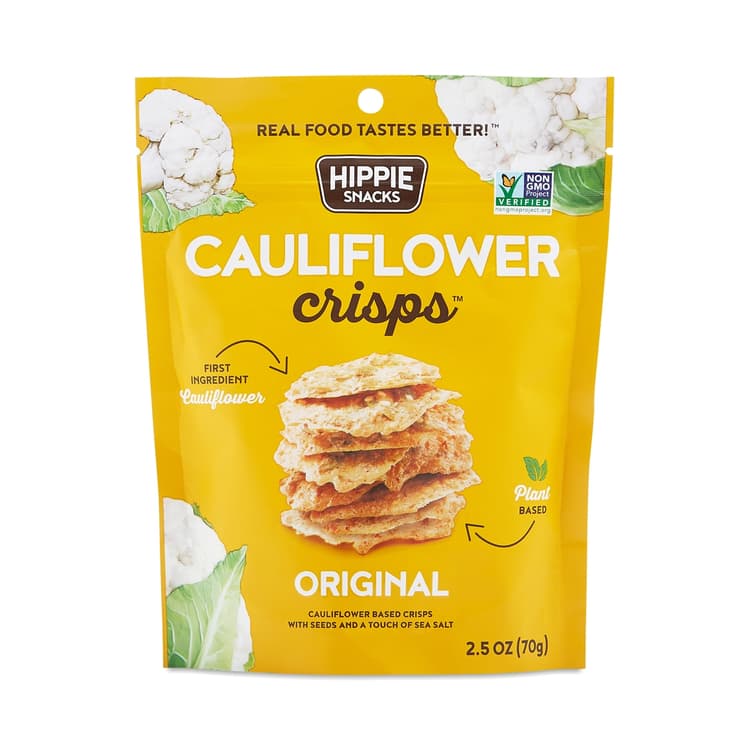 Hippie Snacks Cauliflower Crisps Original