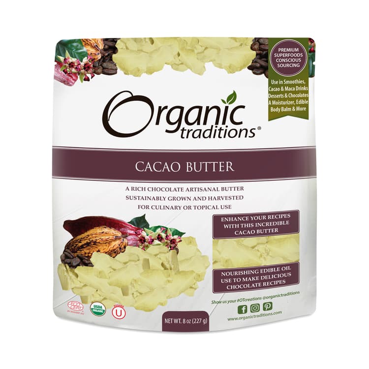 Organic Traditions Cacao Butter