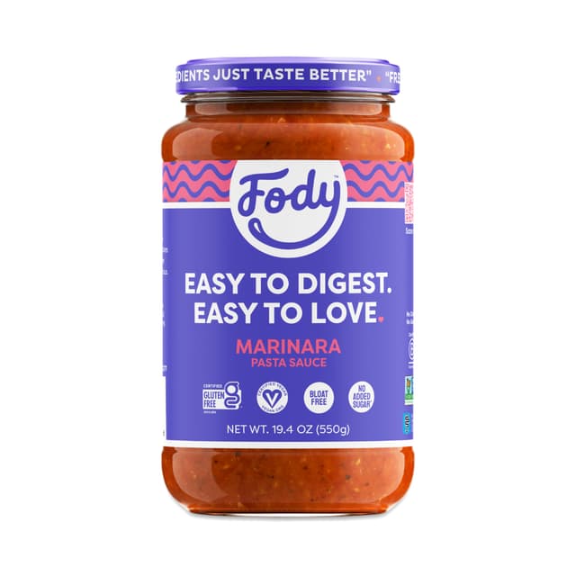 Fody Low Fodmap Marinara Pasta Sauce