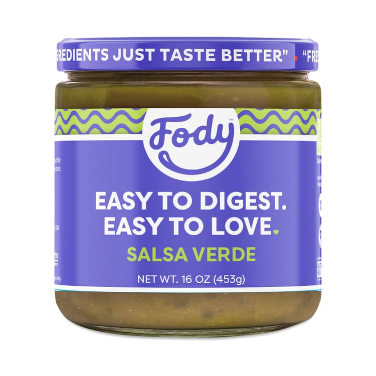 Fody Low Fodmap Fire Roasted Salsa Verde