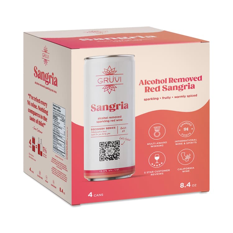 Gruvi Alcohol Free Red Sangria