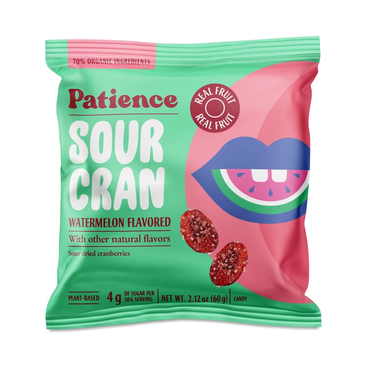 Patience Fruit & Co Sour Cran Watermelon Candy