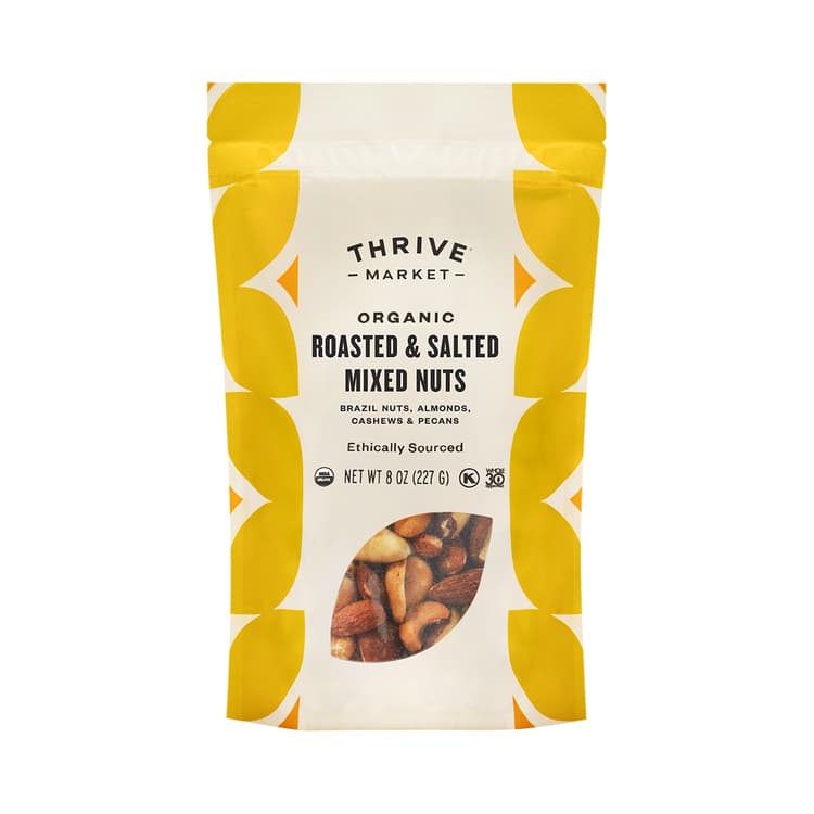 Thrive Market Organic Roasted & Salted Mixed Nuts