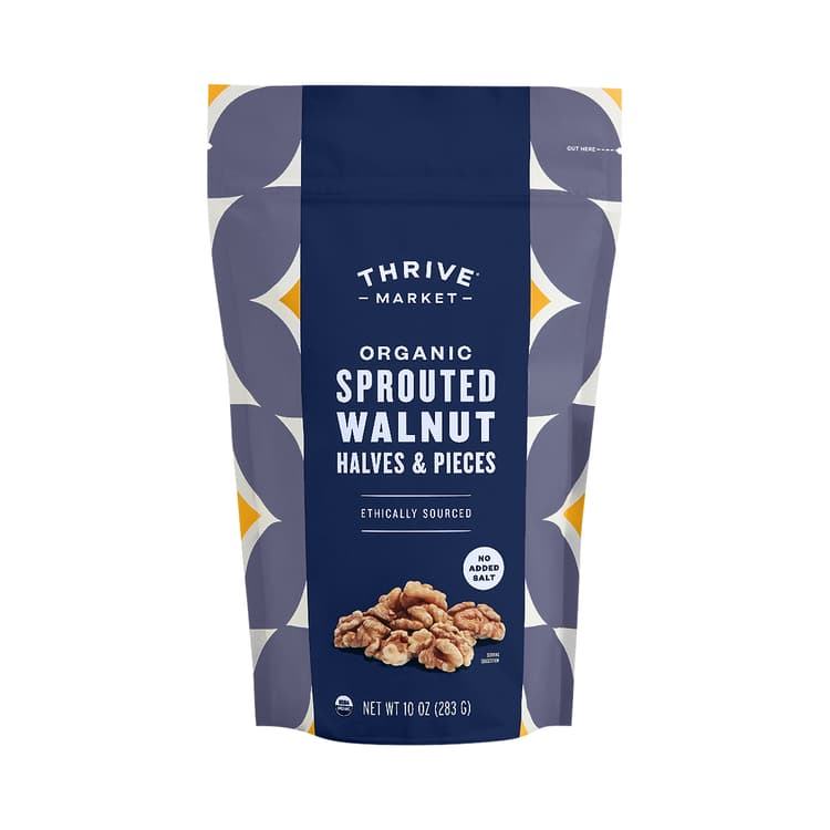 Thrive Market Organic Sprouted Walnut Halves &