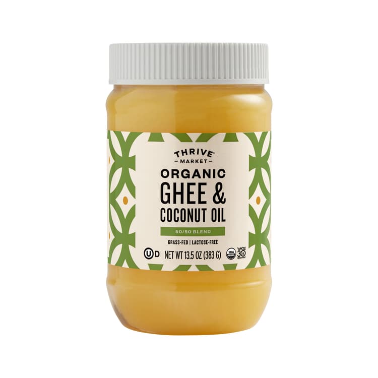 Thrive Market Grass-Fed Organic Ghee & Coconut Oil