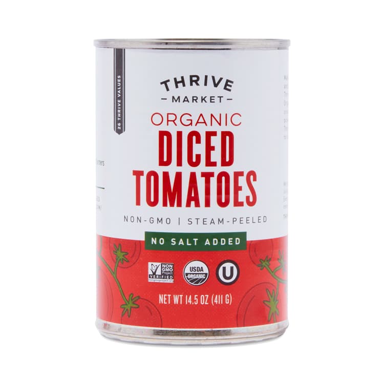 Thrive Market Organic Diced Tomatoes, No Salt Added