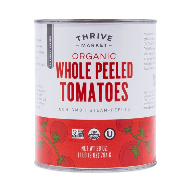 Thrive Market Organic Whole Peeled Tomatoes