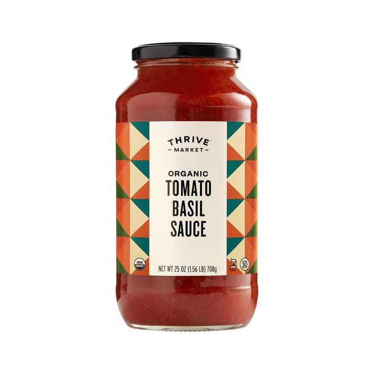 Thrive Market Organic Pasta Sauce, Tomato Basil