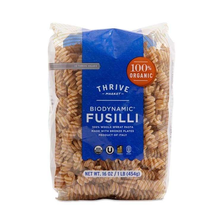 Thrive Market Organic Biodynamic Whole Wheat Fusilli