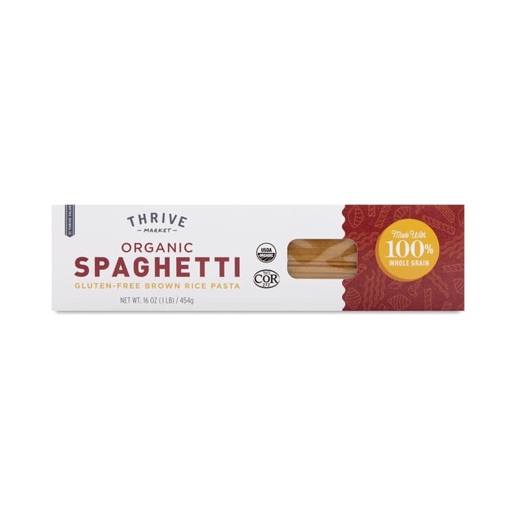 Thrive Market Organic Brown Rice Spaghetti