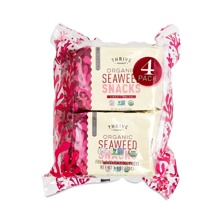 Thrive Market Organic Seaweed Snacks, Sweet Onion