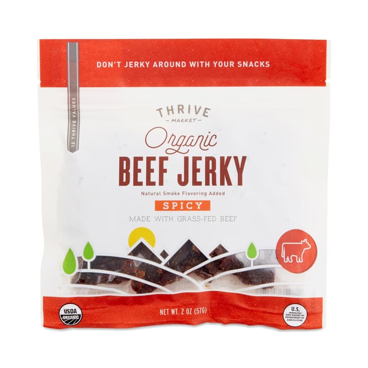 Organic Beef Jerky, Spicy