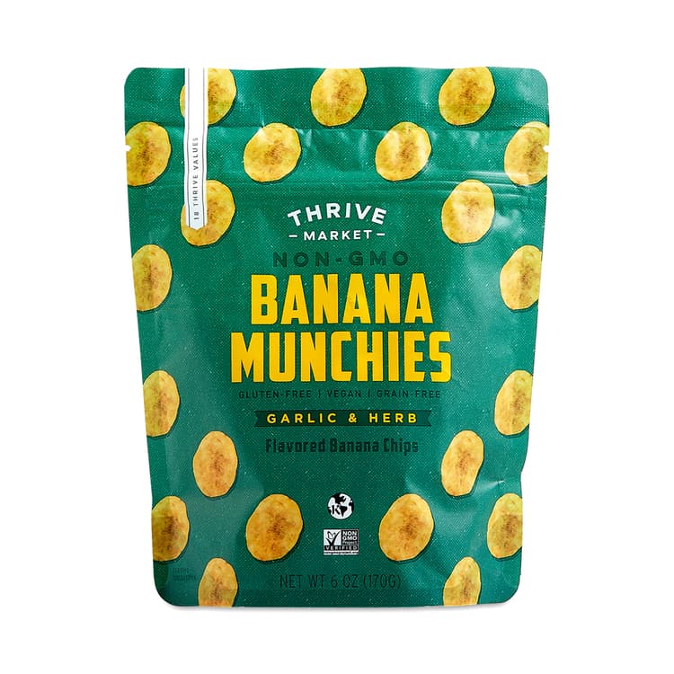 Thrive Market Banana Munchies, Garlic & Herb