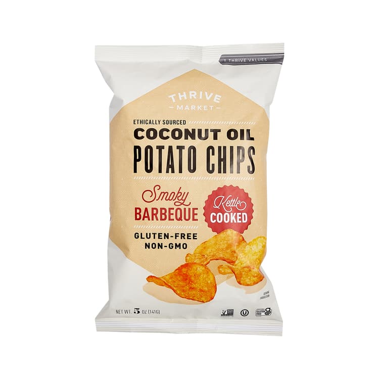 Thrive Market Coconut Oil Potato Chips, Smoky Barbeque