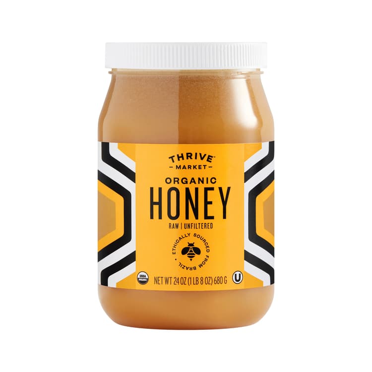 Thrive Market Organic Raw Unstrained Honey