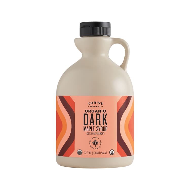 Thrive Market Organic Robust Maple Syrup, Grade A, Value Size